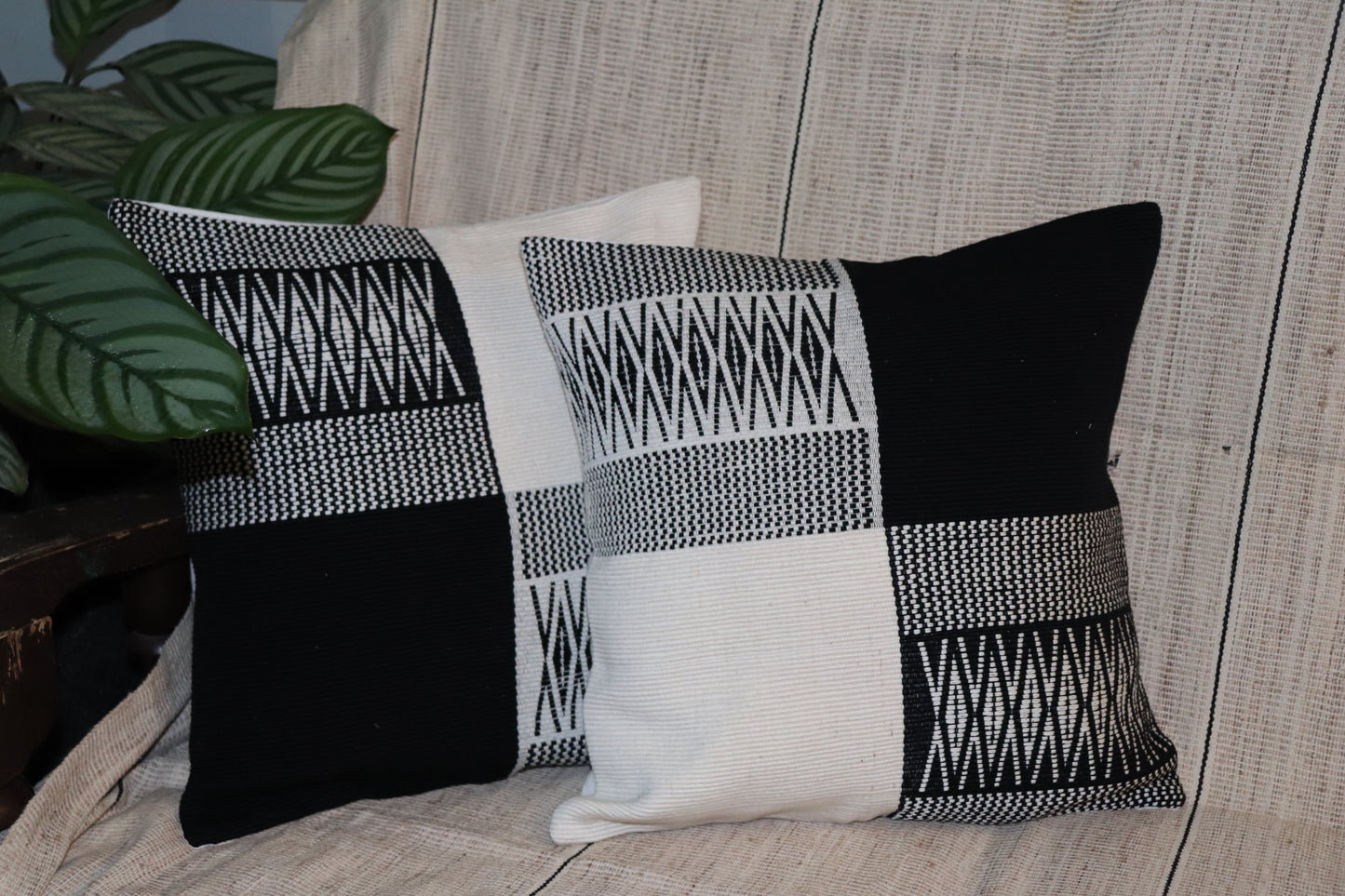 Handwoven Cushion Covers – 16"x 16" Inches