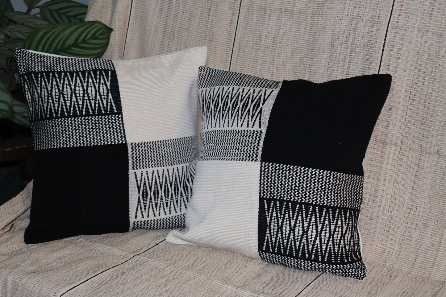 Handwoven Cushion Covers – 16"x 16" Inches