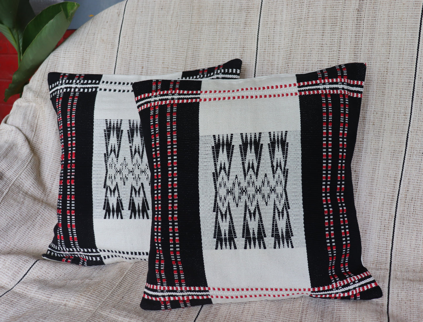 Handwoven Cushion Covers – 16"x 16" Inches