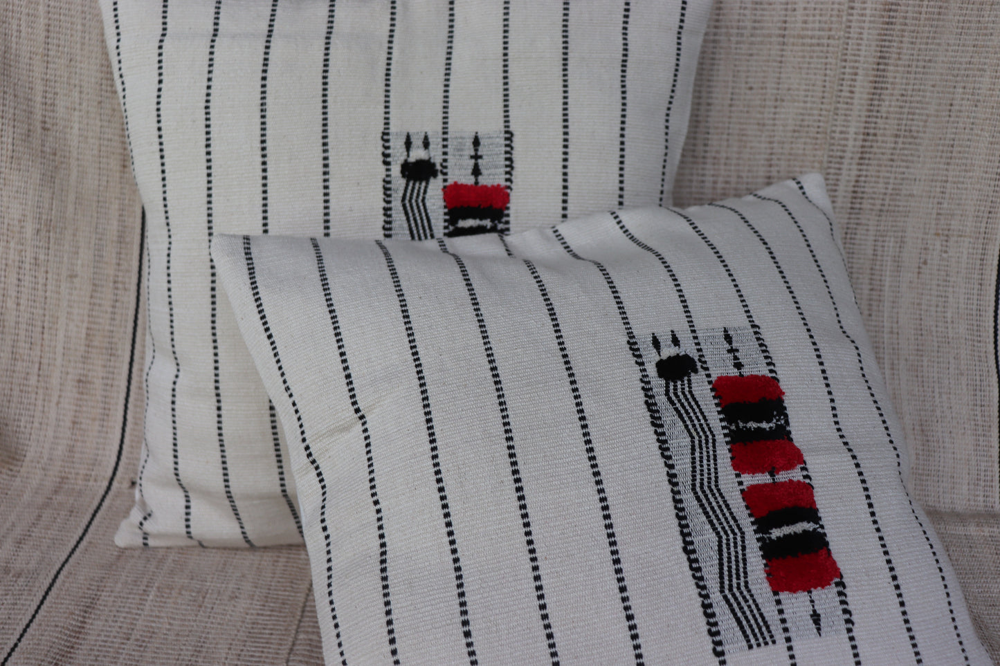 Handwoven Cushion Covers – 16"x 16" Inches