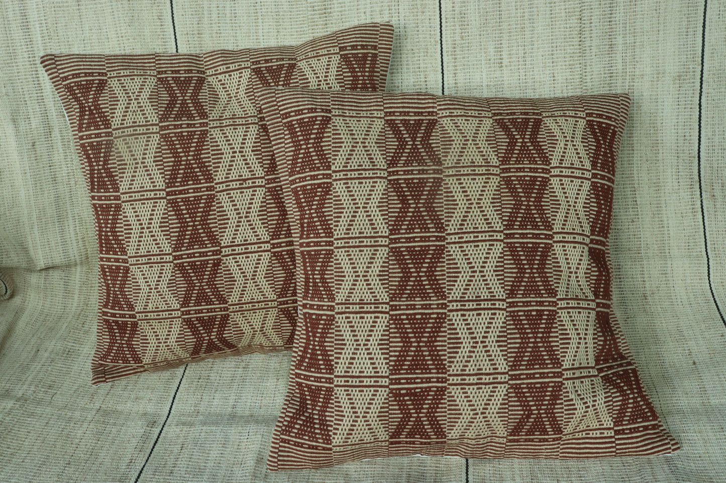 Handwoven Cushion Covers – 16"x 16" Inches