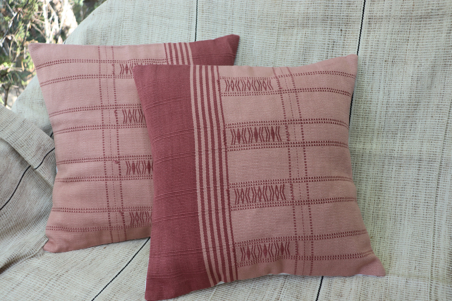 Handwoven Cushion Covers – 16"x 16" Inches