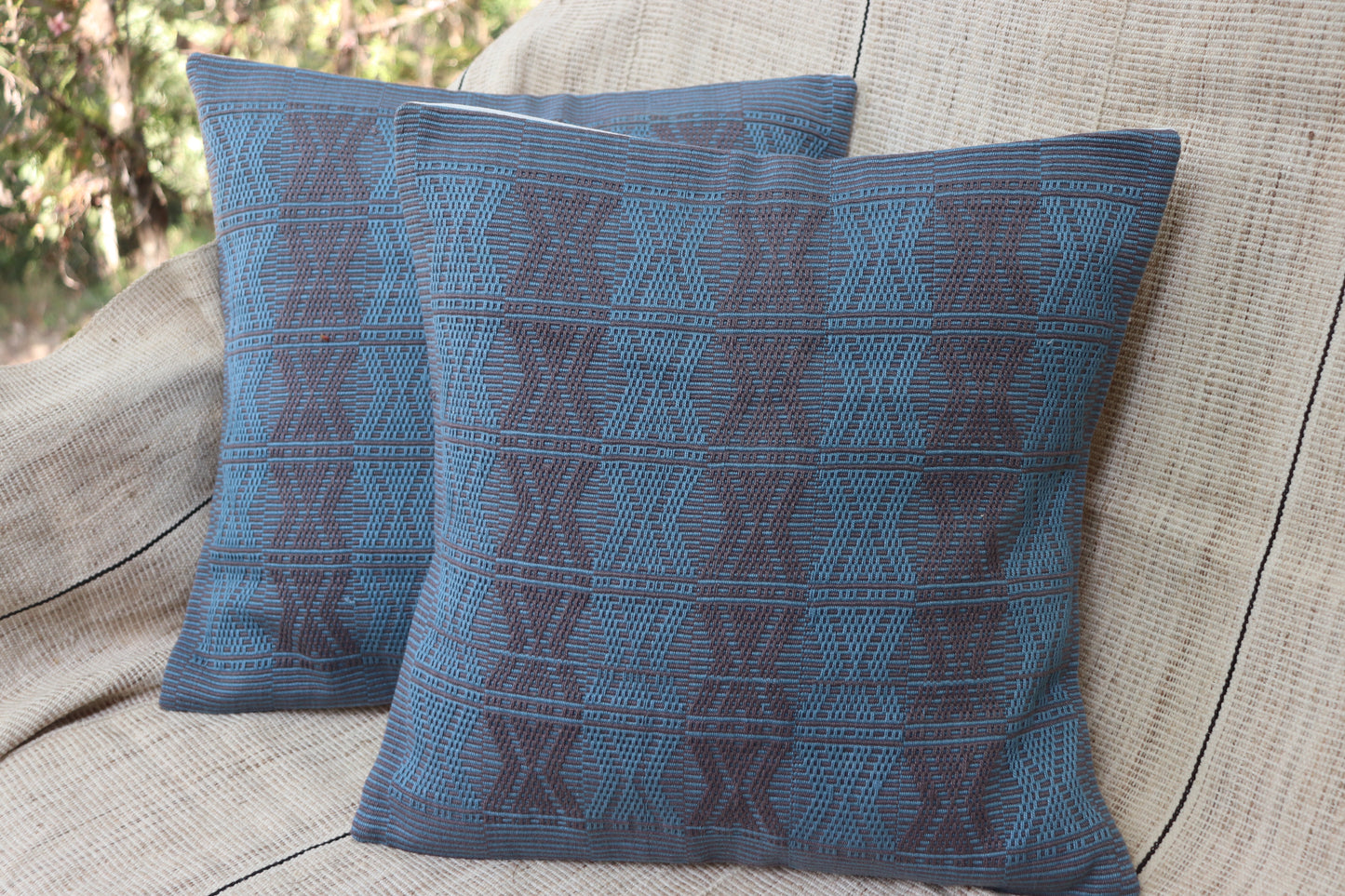 Handwoven Cushion Covers – 16"x 16" Inches