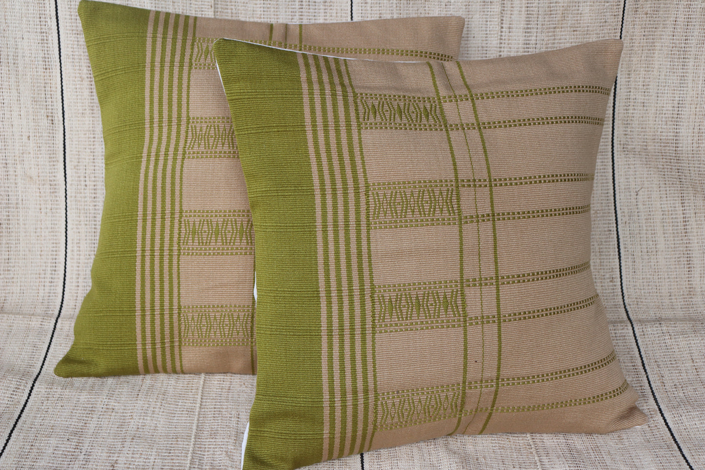 Handwoven Cushion Covers – 16"x 16" Inches