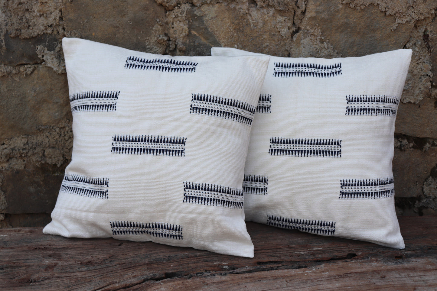 Handwoven Cushion Covers – 16"x 16" Inches