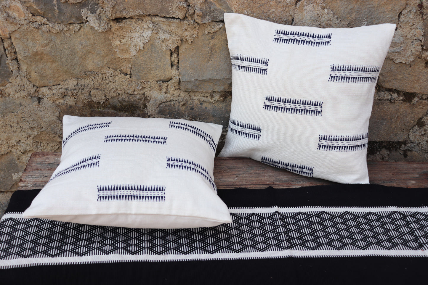 Handwoven Cushion Covers – 16"x 16" Inches
