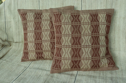 Handwoven Cushion Covers – 16"x 16" Inches