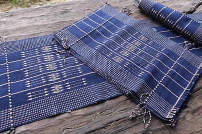 Handwoven Table Runner & Mat set (6 Mat & 1 Runner)