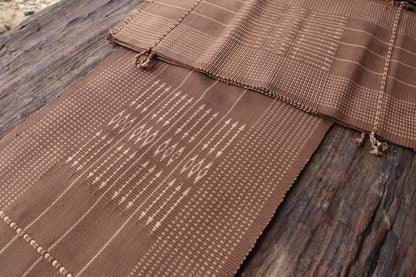 Handwoven Table Runner & Mat set (6 Mat & 1 Runner)