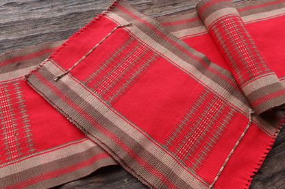 Handwoven Table Runner and Mat set (6 Mat & 1 Runner)